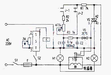 Yaxun design self-made voltage regulating temperature control circuit