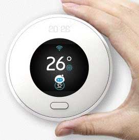 Thermostat fuzzy control technology such as PID control