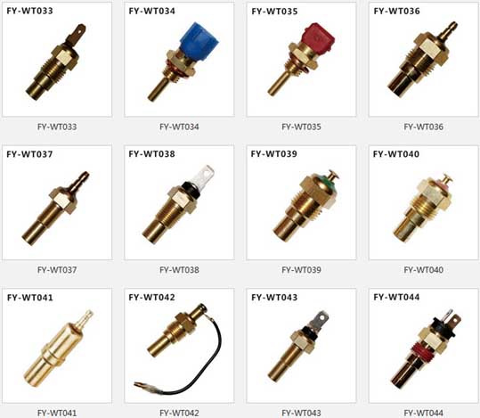 Water temperature sensor for different models