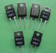 Open temperature control switch 