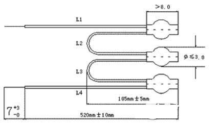 PTC thermistor for overheat protection