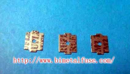 Micro  Bimetal Structure diagram