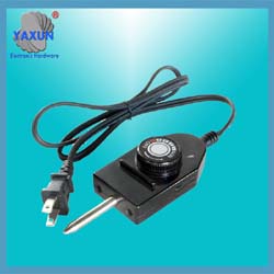 Plug in thermostat switch parameter