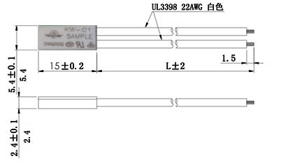 Minimum temperature control switch structure