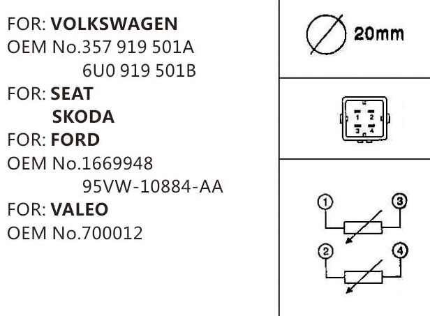 cars thermal switch