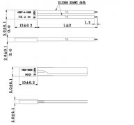 Normally open (NO) bimetallic thermal protector working principle