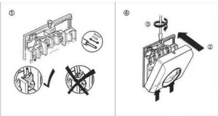 Schaltplan des mechanischen Thermostats