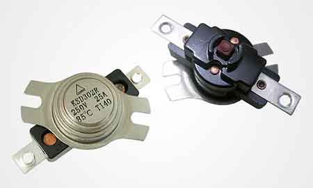 Restablecimiento manual del termostato ksd301