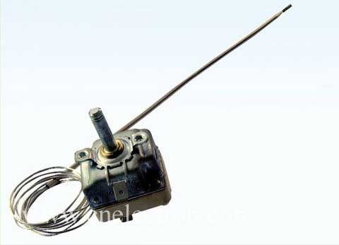 Vapor pressure type temperature control switch