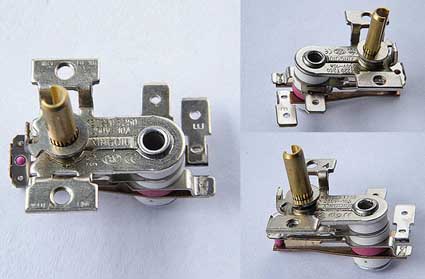 Temperaturschalter für Eisen