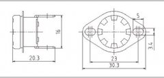 Produkt Merkmale des Bimetall Thermostat KSD301, KSD302