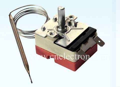 Pro SPDT 15 A Capillary Thermostat, 0 → +120 °C, Manual Reset