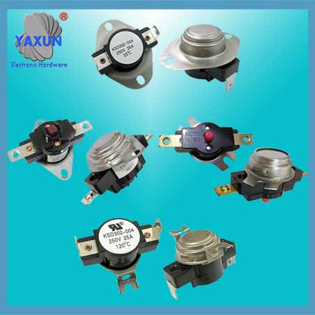 Hochleistungs Bimetall thermostat, Temperaturschalter