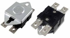 Bipolar temperature control switch applied to instant water heater