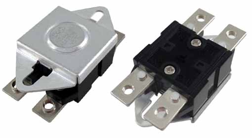 Bipolar temperature control switch