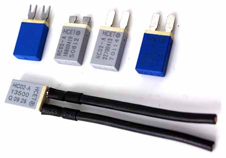 Application of overload protection switch