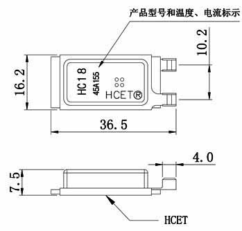 High-current bimetal temperature switch 