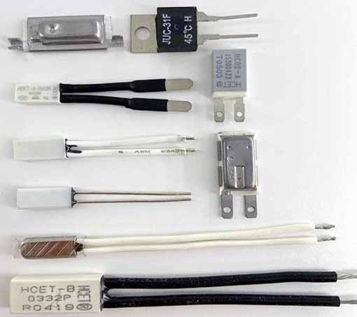 Thermoschalter des Elektromotors