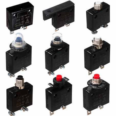 Thermal overload protection switch 