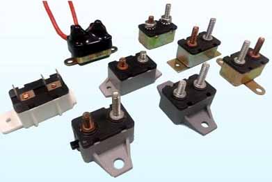 Overload automatic reset switch 