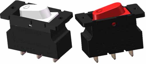 Overload protection switch for power strip
