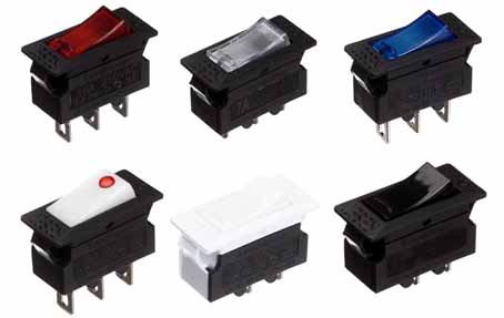 Motor current overload protection switch 