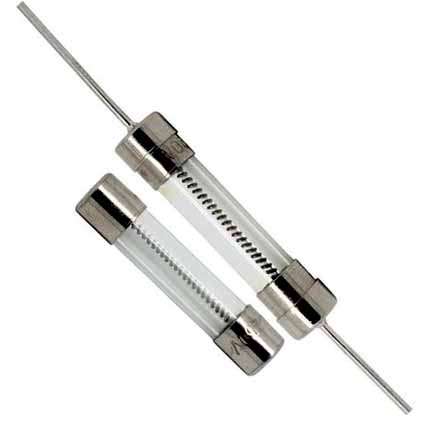 Slow blow tubular fuse