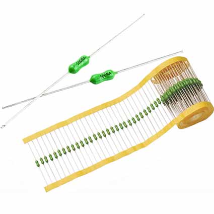 Subminiatur axial bedrahtete flinke Sicherung