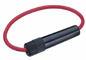 Leaded fuse holder 6X30 