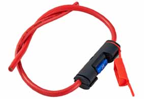 splash-proof blade fuse holder