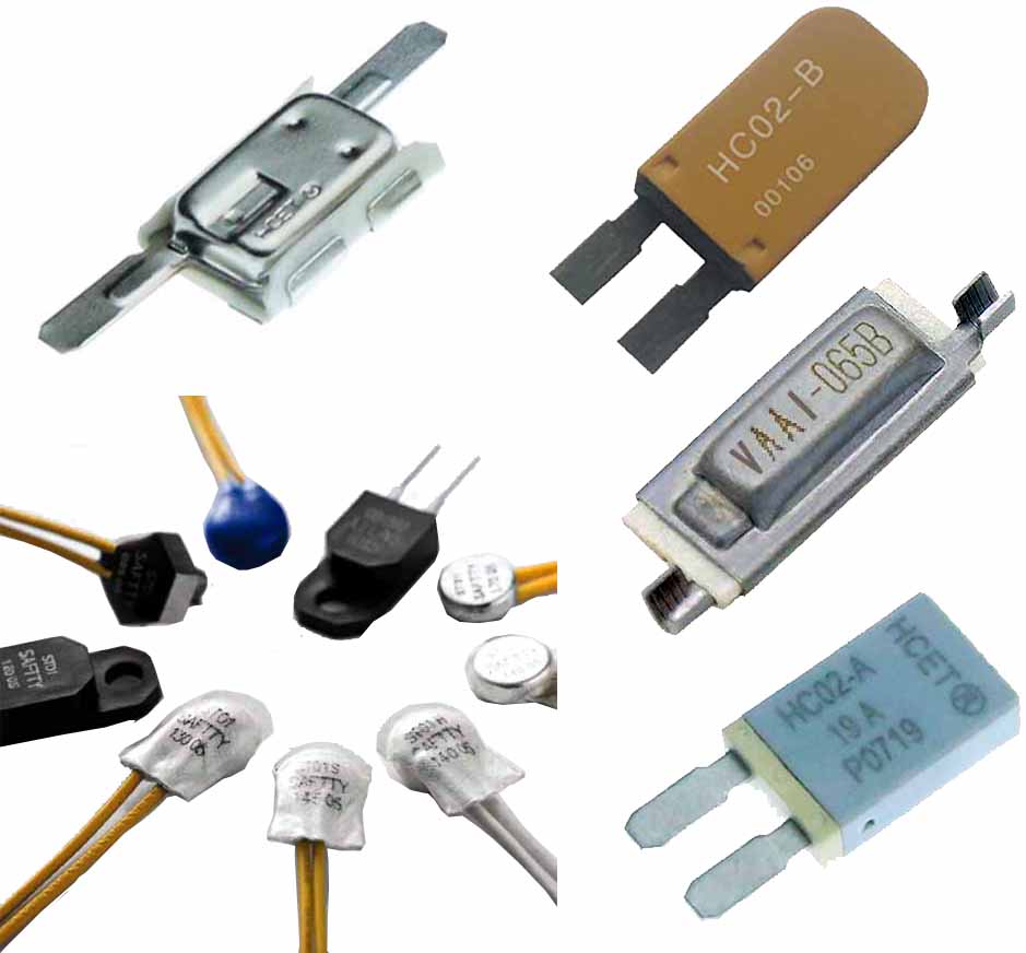 Thermal overload protection switch