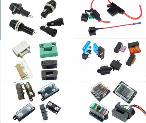 Fuse holder, fuse box