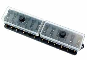 12 in 12 out ATO blade fuse holder