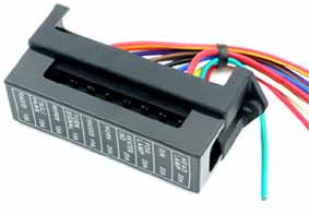 caja de fusibles de coche ATO de 2 entradas y 10 salidas