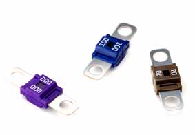 fusible automotriz de 58VDC de perno pequeño