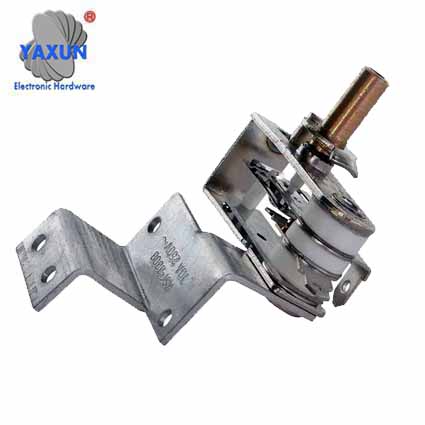 Bimetal adjustable temperature switch 